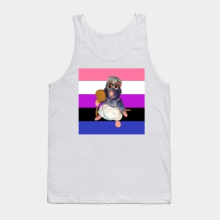 ratatouille genderfluid rights Tank Top